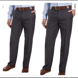 Izod Dark Gray Dress Pants Size 34 x 31 Men's